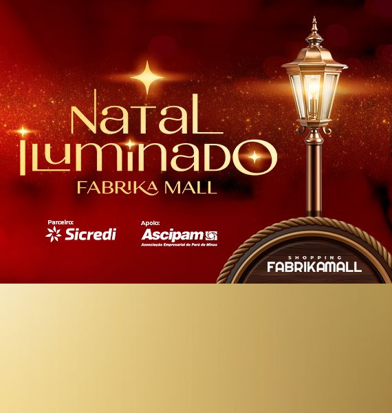 Natal iluminado Fabrika Mall